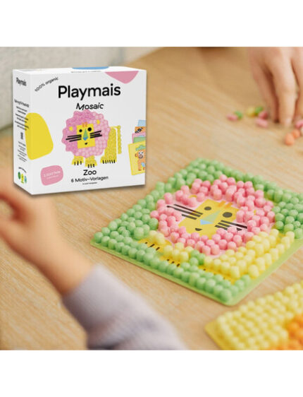 Κατασκευές με κάρτες από καλαμπόκι. Ζωολογικός κήπος. Playmais. Happy bee