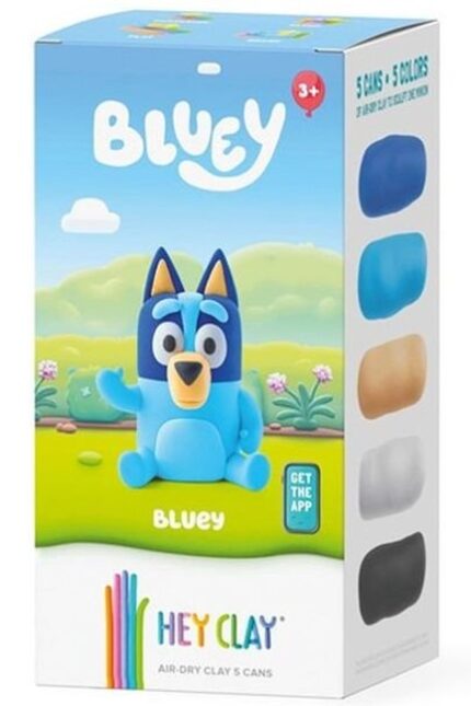 Claymates Bluey. Hey clay. Desyllas Games. Happy bee