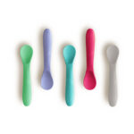 Σετ 5 κουτάλια σιλικόνης. Bbluv. Happy bee