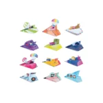 Origami Aeroplanes. Ludattica. Happy bee