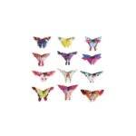 Origami Butterflies. Ludattica. Happy bee