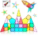 Picasso tiles Magnetic Rocket Booster Set 32pcs. Happy bee