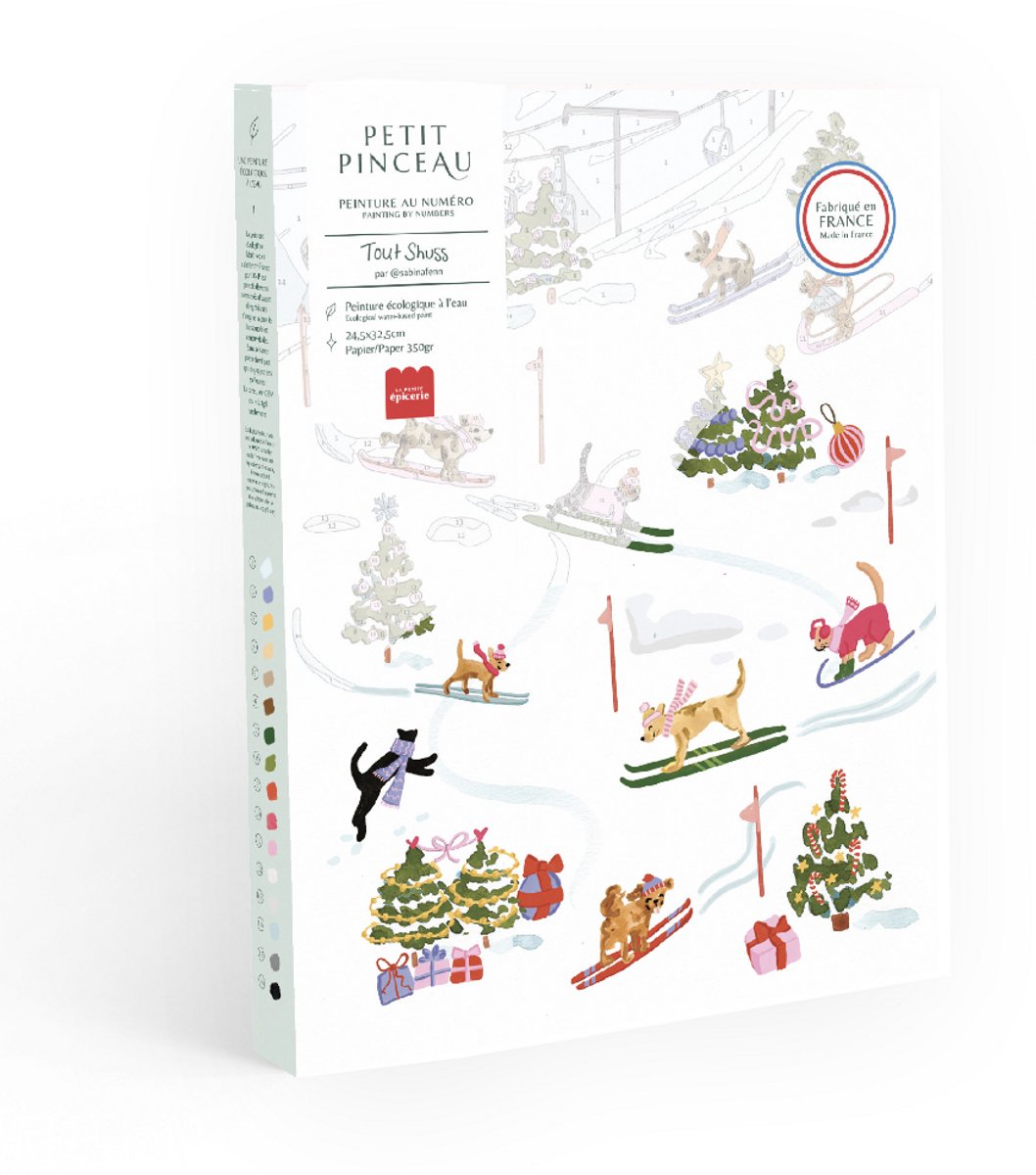 Σετ Ζωγραφικής με Αριθμούς με Πινέλα & Χρώματα La Petite Epicerie tout schuss Σετ Ζωγραφικής με Αριθμούς με Πινέλα & Χρώματα La Petite Epicerie tout schuss. Happy bee