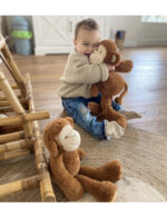 Happy horse Λούτρινο 38εκ.- Μαϊμού Micha. Happy bee