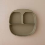 Εκπαιδευτικο Πιάτο Σιλικόνης Nino Sage 6m+. Happy bee