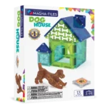 MAGNA-TILES Dog House 13 Τεμάχια – Μαγνητικά Πλακίδια STEM με Σπιτάκι Σκύλου. Happy bee