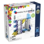MAGNA-TILES Space 32 Τεμάχια – Μαγνητικά Πλακίδια STEM με Διάστημα. Happy bee