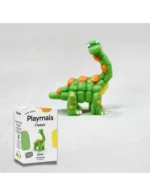 Playmais: Mini Κατασκευή με σφουγγαράκια από άμυλο καλαμποκιού - Δεινόσαυρος. Happy bee