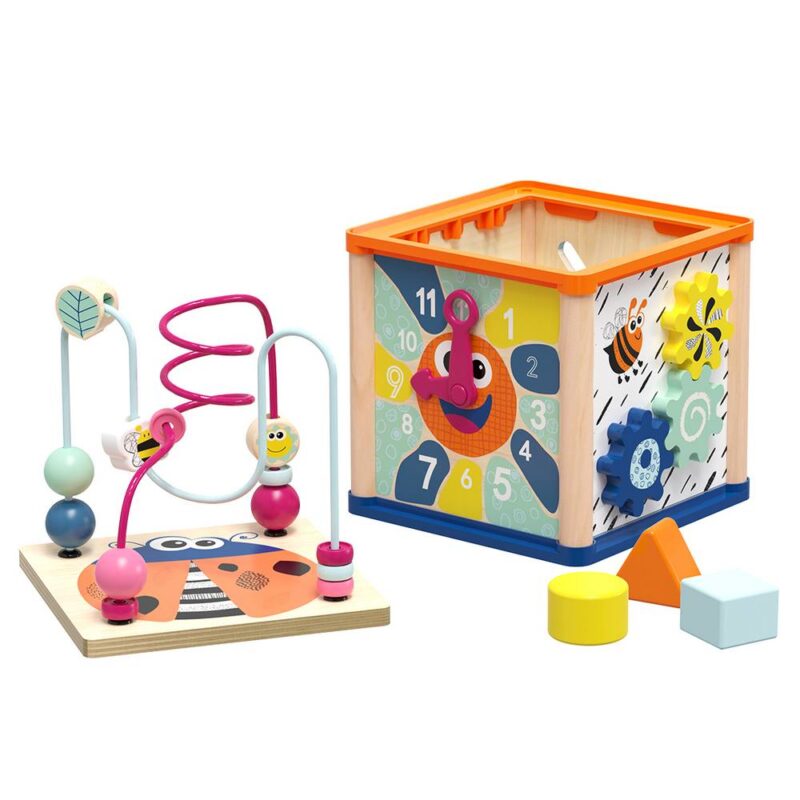 Garden 5 in 1 Activity Cube. Top Bright. Happy bee