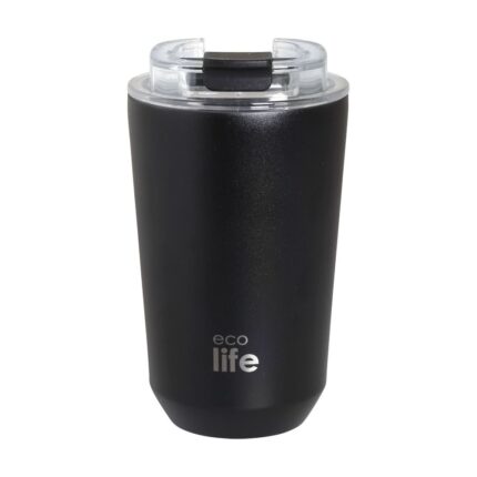 Pure Black Coffee Thermos 360ml. Ecolife. Happy bee