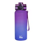 Tritan Middle Purple 800ml. Ecolife. Happy bee