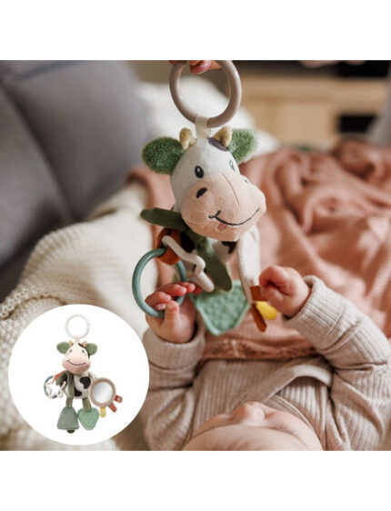 BabyOno: Βρεφικό Κρεμαστό Παιχνίδι - Αγελάδα Bingo. Happy bee