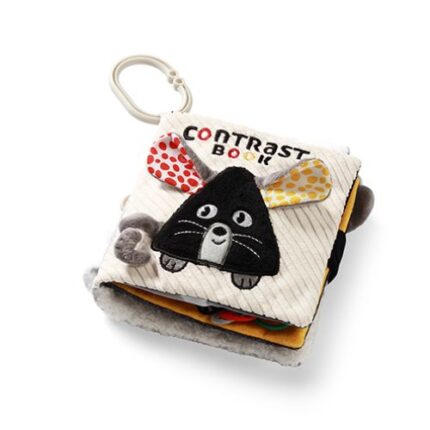 BabyOno: Κρεμαστό βρεφικό Υφασμάτινο Βιβλίο για μωρά 0+ μηνών. Happy bee