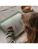 KIDYWOLF: Tablet ζωγραφικής με φως, 2 όψεων με οθόνη LΕD & μαυροπίνακα. Happy bee