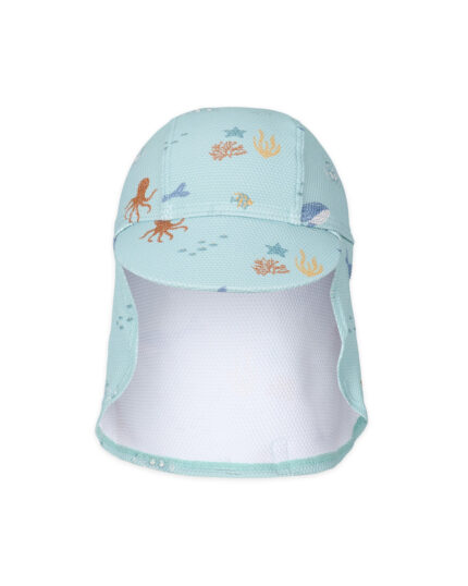 LITTLE DUTCH. Παιδικό καπέλο ήλιου Ocean Friends. Happy bee