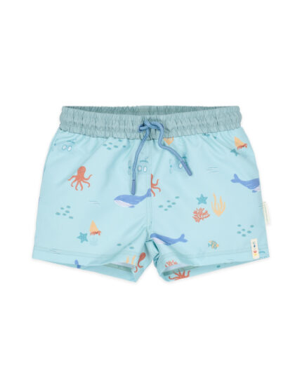 LITTLE DUTCH. Παιδικό μαγιό βερμούδα για αγόρια Ocean Friends. Happy bee