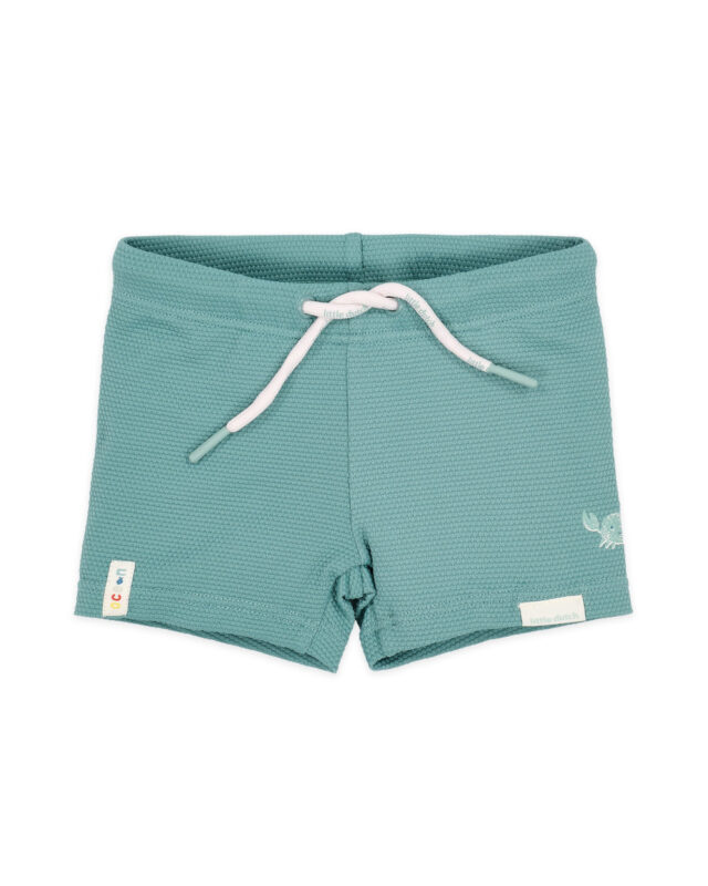 LITTLE DUTCH. Παιδικό μαγιό για αγόρια Ocean Green. happy bee