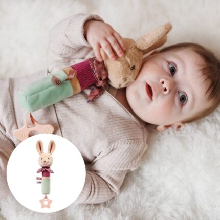 BabyOno: Βρεφική κουδουνίστρα με μασητικό - Karo. Happy bee