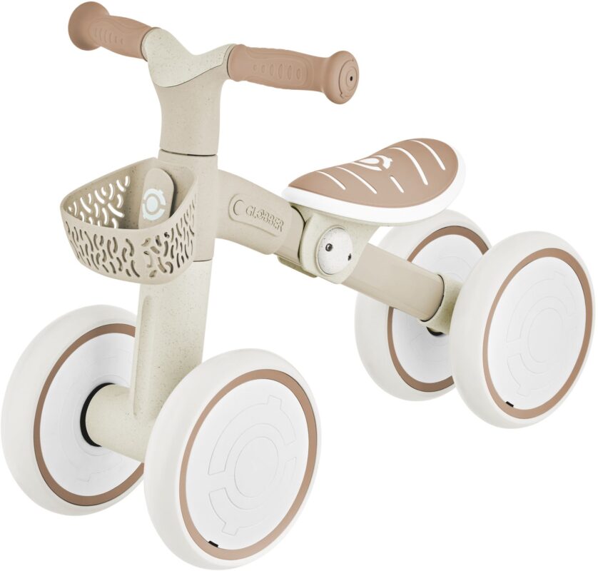 Globber Learning Bike Coconut. Happy bee