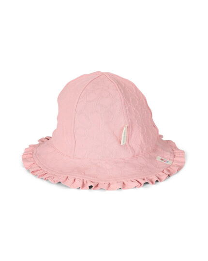 LITTLE DUTCH. Παιδικό καπέλο ήλιου Dreamy Pink Rose. Happy bee
