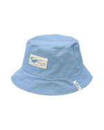 LITTLE DUTCH. Παιδικό καπέλο ήλιου διπλής όψης Ocean Blue. Happy bee