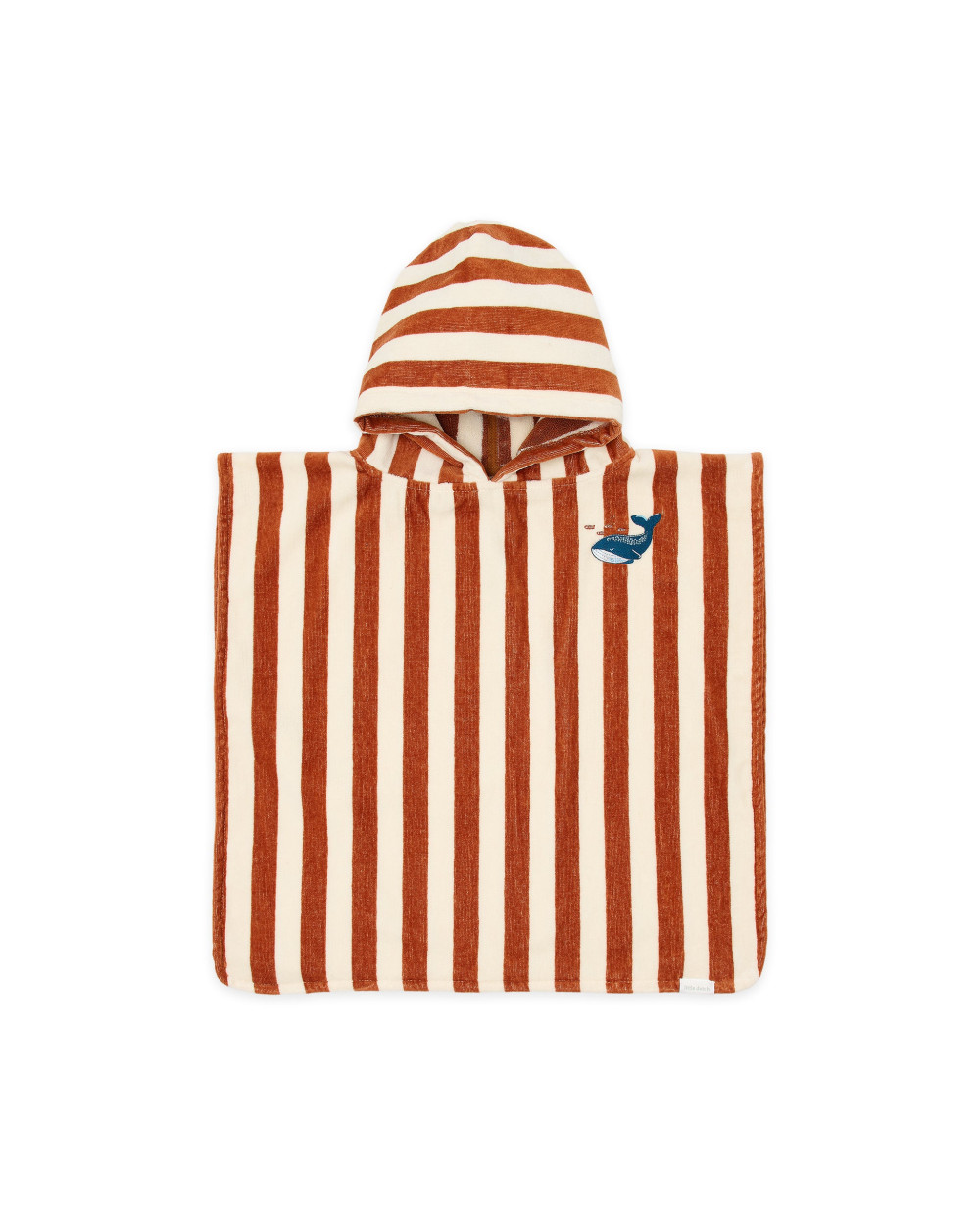 LITTLE DUTCH. Παιδικό πόντσο Ocean World Brown Stripe LITTLE DUTCH. Παιδικό πόντσο Ocean World Brown Stripe. Happy bee
