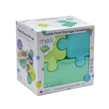 Melli – Φαγητοδοχείο Puzzle Bento 2 τεμάχια – Boys. Happy bee