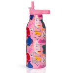 Faces Thermos 550ml | Με Εσωτερικό Καλαμάκι. Ecolife. Happy bee