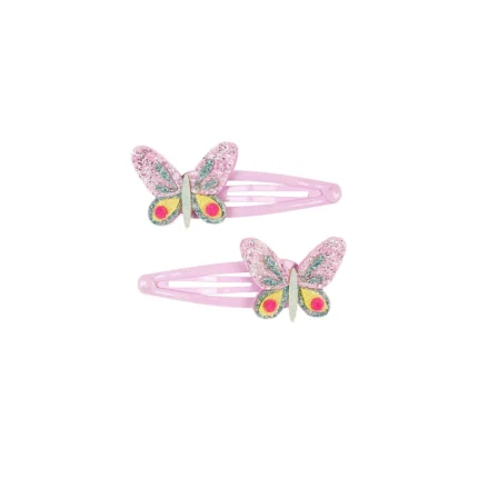 Hair Clips - Fara - Butterfly. Souza. Happy bee