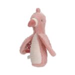 LITTLE DUTCH. Υφασμάτινη κουδουνίστρα Flamingo GRS. Happy bee