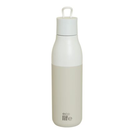 Θερμός Ανοξείδωτο Κρεμ - 750ml. Ecolife. Happy bee
