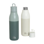 Θερμός Ανοξείδωτο Κρεμ - 750ml. Ecolife. Happy bee