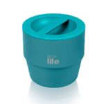 Στρογγυλό Θερμός Φαγητού 750ml | Πετρόλ. Ecolife. Happy bee