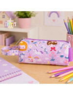 A little lovely company: Κασετίνα βαρελάκι -Princesses. Happy bee