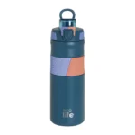 BLUE THERMOS 500ML Ecolife. Happy bee