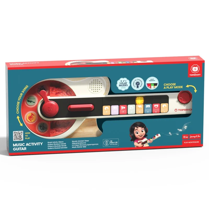 Top Bright - Music Activity Guitar. Happy bee